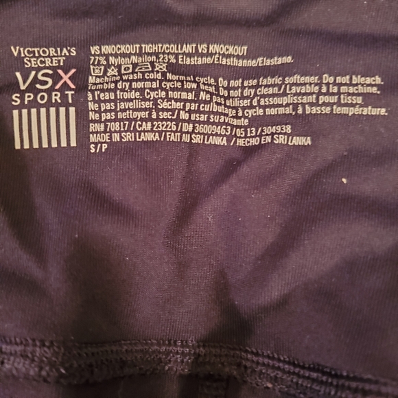 Victoria's Secret VSX Sport | Navy Knockout Leggings - Picture 3 of 6